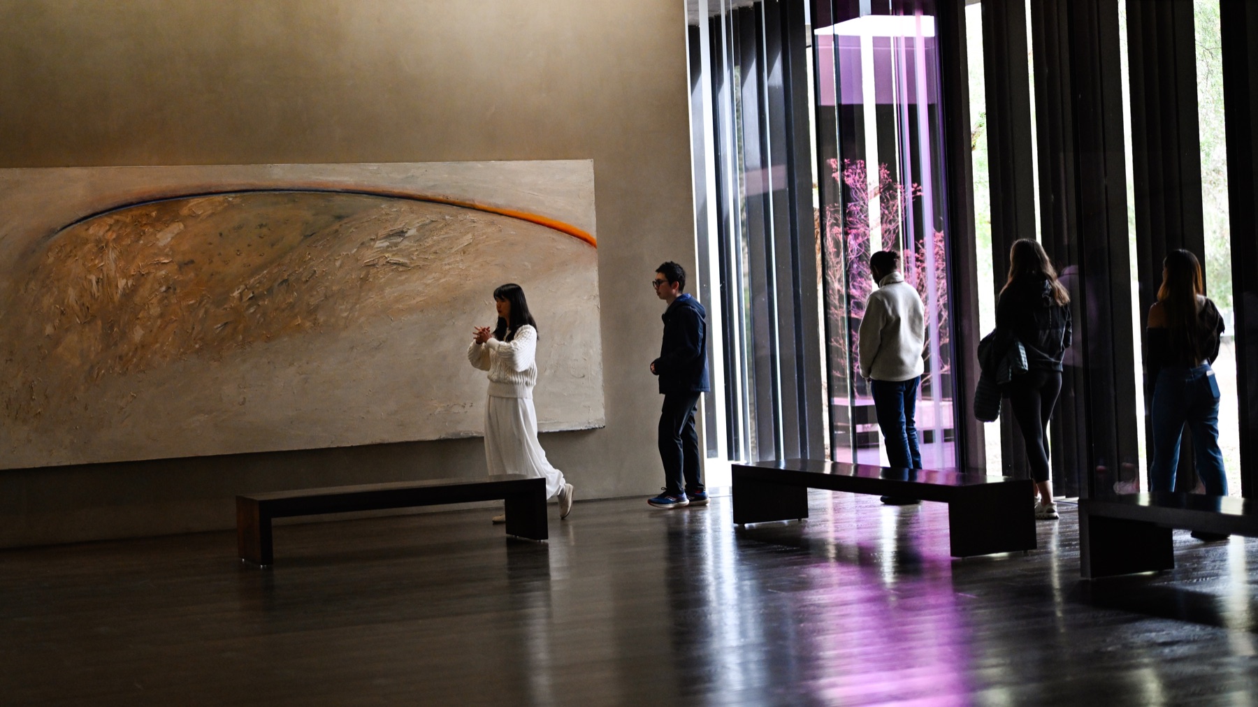 Walking meditation at Stanford’s Windhover